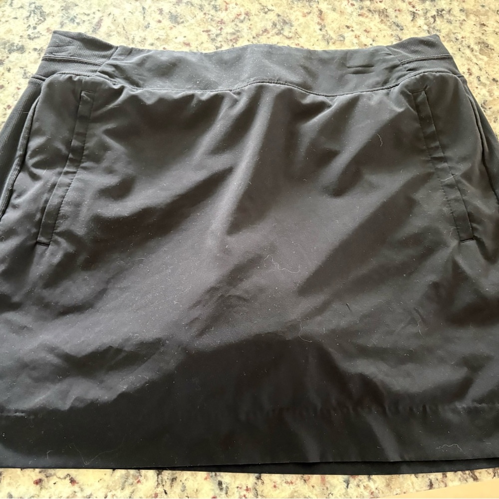 Athleta Black Skort